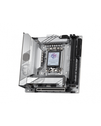 MSI MPG Z890I EDGE TI WIFI - Socekt 1851 - motherboard (BIAŁY/silver)