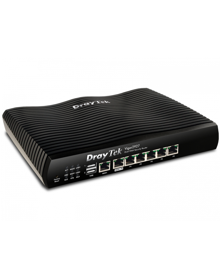 DrayTek Vigor 2927 Dual-WAN Security Firewall VPN, Router główny