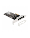DeLOCK PCIe x4 to 4 x RJ45 Gbit, LAN adapter (Realtek RTL8111H) - nr 12