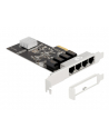 DeLOCK PCIe x4 to 4 x RJ45 Gbit, LAN adapter (Realtek RTL8111H) - nr 1