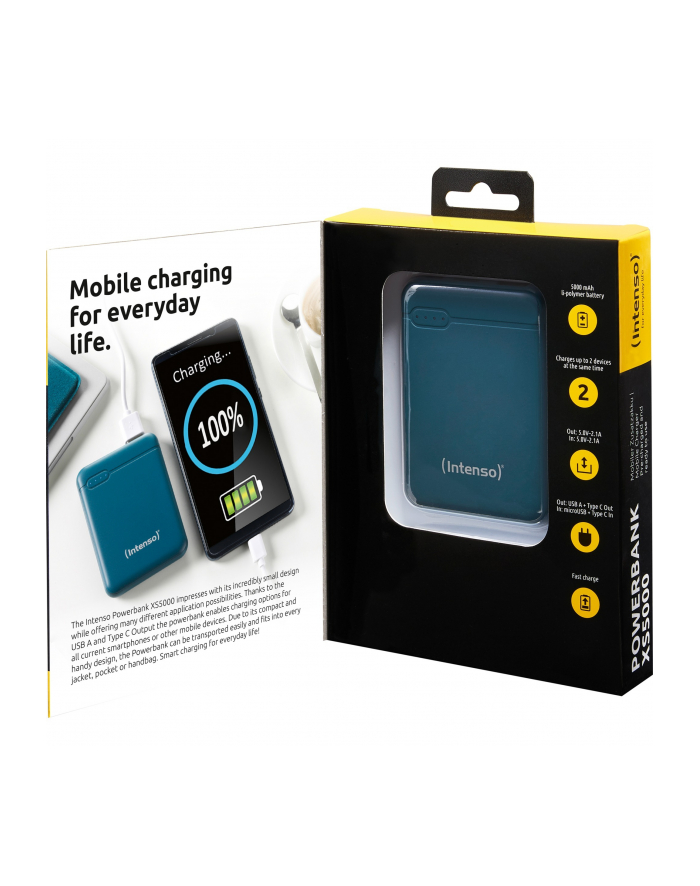 Intenso Power Bank XS5000 (petrol, 5,000 mAh) główny