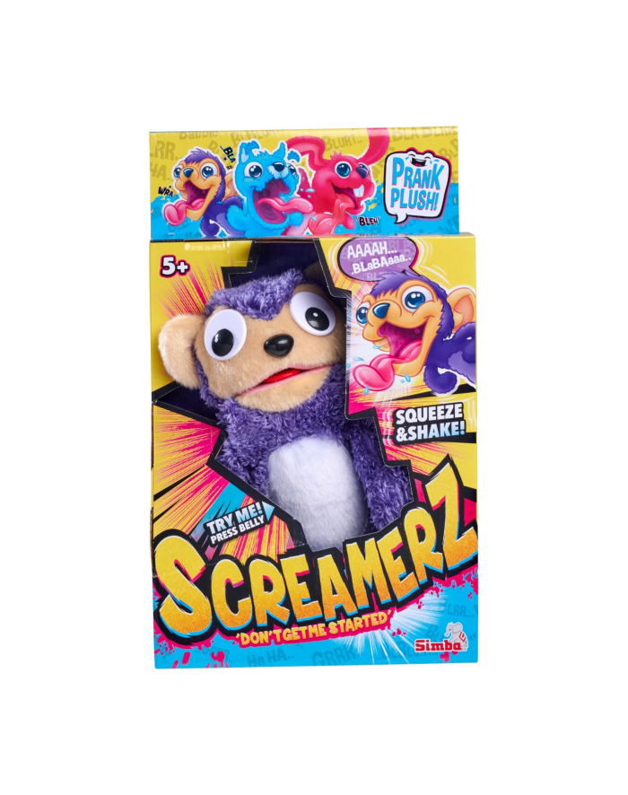 simba-dickie Simba ScreamerZ monkey, cuddly toy główny