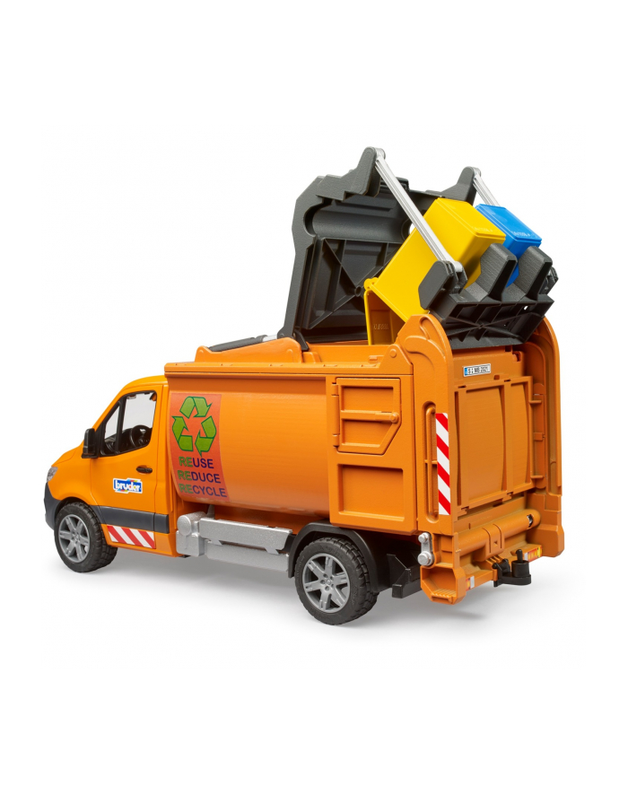 bruder MB Sprinter municipal garbage truck, model vehicle główny