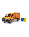 bruder MB Sprinter municipal garbage truck, model vehicle - nr 9