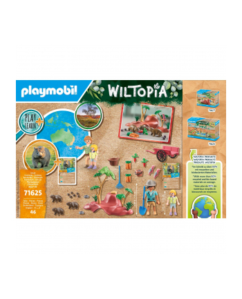 PLAYMOBIL 71625 Wiltopia Wombat Shelter, construction toy