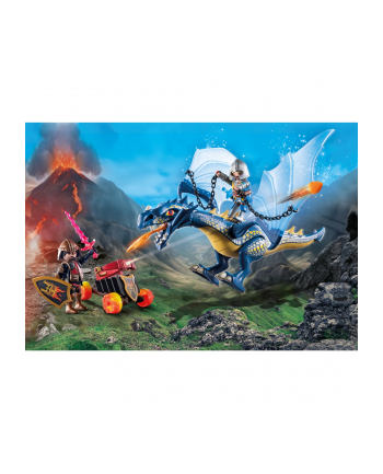 PLAYMOBIL 71644 Novelmore Dragon in Battle, Construction Toy