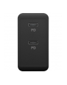 goobay USB-C dual fast charger 36 watts, PD (black, 2x USB-C, Power Delivery) - nr 8
