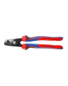 KNIPEX StepCut XL cable shears 95 12 225, cutting pliers (red/blue, length 225mm) - nr 6