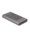 DeLOCK External USB 20 Gbps Enclosure for 2 x M.2 NVMe PCIe SSD, Drive Enclosure (Gray, Bootable, Plug ' Play) - nr 12