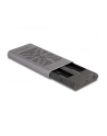 DeLOCK External USB 20 Gbps Enclosure for 2 x M.2 NVMe PCIe SSD, Drive Enclosure (Gray, Bootable, Plug ' Play) - nr 13