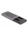 DeLOCK External USB 20 Gbps Enclosure for 2 x M.2 NVMe PCIe SSD, Drive Enclosure (Gray, Bootable, Plug ' Play) - nr 4