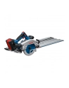 bosch powertools Bosch cordless portable circular saw GKS 18V-57-2 GX Professional solo + FSN 440 X (blue/black, without battery and charger, with guide rail for cross cuts) - nr 1