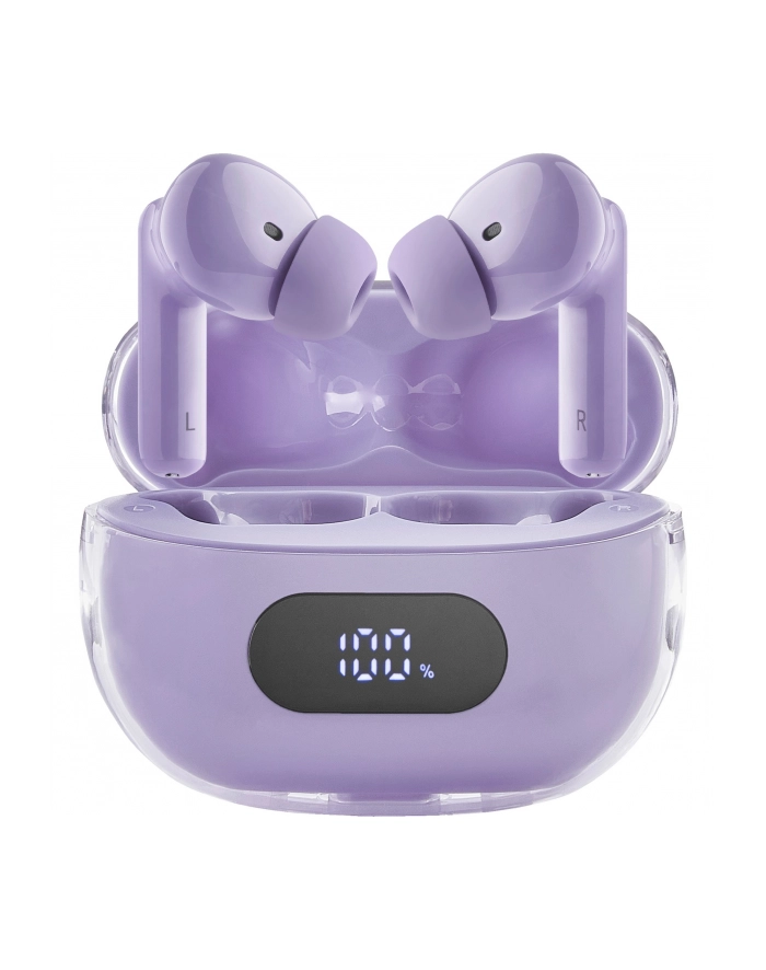 Intenso Buds Plus T313AE, headset (purple) główny