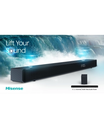 Hisense AX3120G, soundbar (black, Bluetooth 5.3, HDMI, Dolby Atmos) nr 1