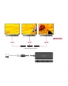 DeLOCK USB-C > 3x DisplayPort Splitter MST 4K 60Hz (black, 15cm) - nr 3