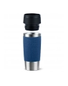 Emsa TRAVEL MUG Classic Thermo Mug (dark blue/stainless steel, 0.36 liters) - nr 6