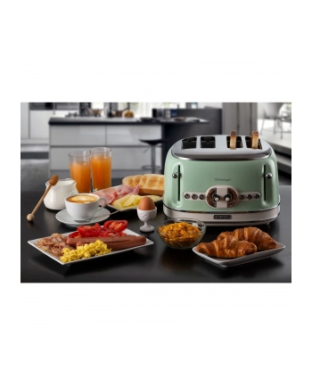Ariete Vintage 4-slot toaster 156 (light green, 1,600 watts, for 4 slices of toast) nr 2