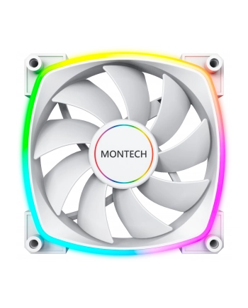 Montech AX140 PWM 140x140x25, case fan (BIAŁY)