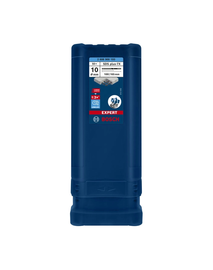bosch powertools Bosch Expert hammer drill bit SDS-plus-7X,  10mm, 50 pieces (working length 100mm) główny