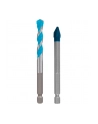 bosch powertools Bosch Expert HEX-9 HardCeramic + HEX-9 MultiConstruction drill bit set, ? 8mm (2-piece) - nr 5