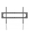MANHATTAN Heavy-Duty Low-Profile Large-Screen TV Wall Mount Holds One 60i to 120i TV up to 120 kg 264 lbs. Fixed TV Bracket Black - nr 7