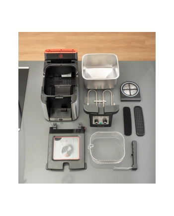 Tefal Clear Duo FR600D , deep fryer (stainless steel/black) nr 2