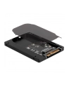 DeLOCK 2.5? converter U.2 SFF-8639 to M.2 NVMe (black, Key M – 7 mm) - nr 7
