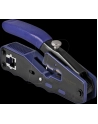 DeLOCK Crimping pliers for 8P/ RJ45 MODULARNY plugs, crimping pliers (black/blue, with blade and stripper (Easy-Connect)) - nr 19