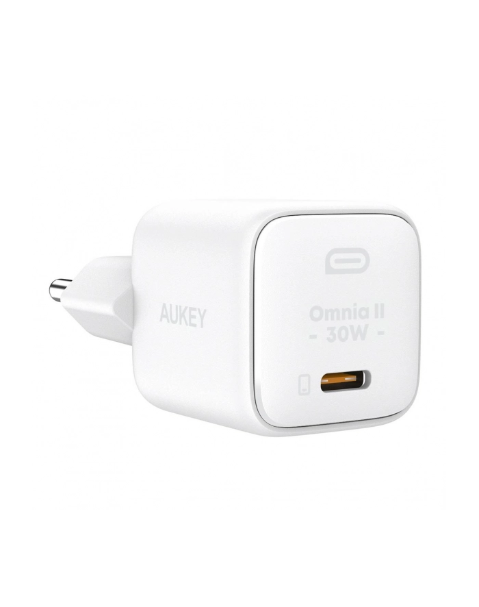 aukey PA-B1L White Omnia II Mini ładowarka sieciowa 1xUSB-C PowerDelivery 30W 5A główny