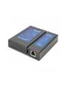 digitus Tester kabli sieciowych i komunikacyjnych LED, kat.5e-kat.6A, (RJ45, RJ12, RJ11), Auto-Scan z PoE - nr 10
