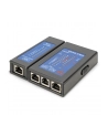 digitus Tester kabli sieciowych i komunikacyjnych LED, kat.5e-kat.6A, (RJ45, RJ12, RJ11), Auto-Scan z PoE - nr 22