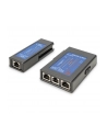 digitus Tester kabli sieciowych i komunikacyjnych LED, kat.5e-kat.6A, (RJ45, RJ12, RJ11), Auto-Scan z PoE - nr 24