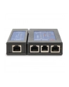 digitus Tester kabli sieciowych i komunikacyjnych LED, kat.5e-kat.6A, (RJ45, RJ12, RJ11), Auto-Scan z PoE - nr 29
