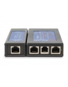 digitus Tester kabli sieciowych i komunikacyjnych LED, kat.5e-kat.6A, (RJ45, RJ12, RJ11), Auto-Scan z PoE - nr 34