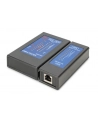 digitus Tester kabli sieciowych i komunikacyjnych LED, kat.5e-kat.6A, (RJ45, RJ12, RJ11), Auto-Scan z PoE - nr 39