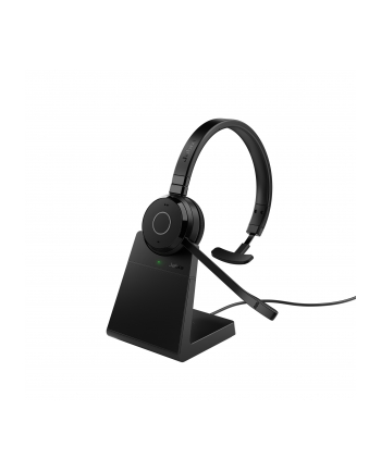 Jabra Evolve 65 TE - USB-A MS Mono, Headset (Mono, USB-A, Bluetooth, MS, with charging station)