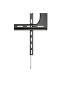 MANHATTAN Heavy-Duty Low-Profile Large-Screen TV Wall Mount Holds One 60i to 120i TV up to 120 kg 264 lbs. Fixed TV Bracket Black - nr 2