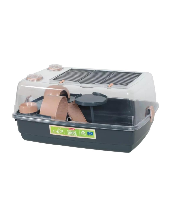 ZOLUX Klatka EHOP dla chomika 55 cm, kol różowy główny