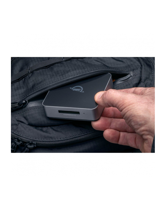 OWC Atlas CFexpress Card Reader, card reader (aluminum) główny