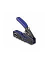 DeLOCK Crimping pliers for 8P/ RJ45 MODULARNY plugs, crimping pliers (black/blue, with blade and stripper (Easy-Connect)) - nr 14