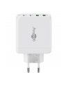 goobay USB-C multiport quick charger, PD, GaN, 68 watts (BIAŁY, 2x USB-C, 2x USB-A, Power Delivery, QuickCharge) - nr 9