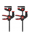 BESSEY 2x one-hand table clamp EZR15SET (black/red, 150 / 60) - nr 7