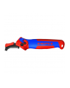 KNIPEX stripping knife 16 50 145 SB, stripping/stripping tool (red/blue, with ratchet function) - nr 1