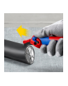 KNIPEX stripping knife 16 50 145 SB, stripping/stripping tool (red/blue, with ratchet function) - nr 5