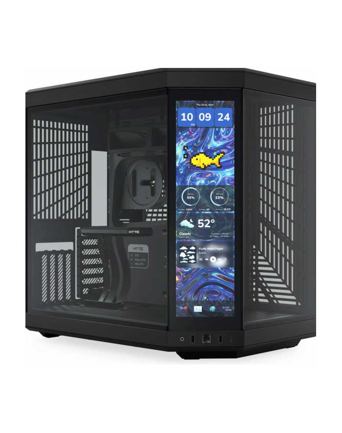 HYTE Y70 Touch Infinite , Tower case (black, Tempered Glass x 2) główny