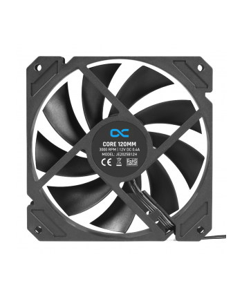 Alphacool Core 120mm fan PWM 3000rpm, case fan (black)