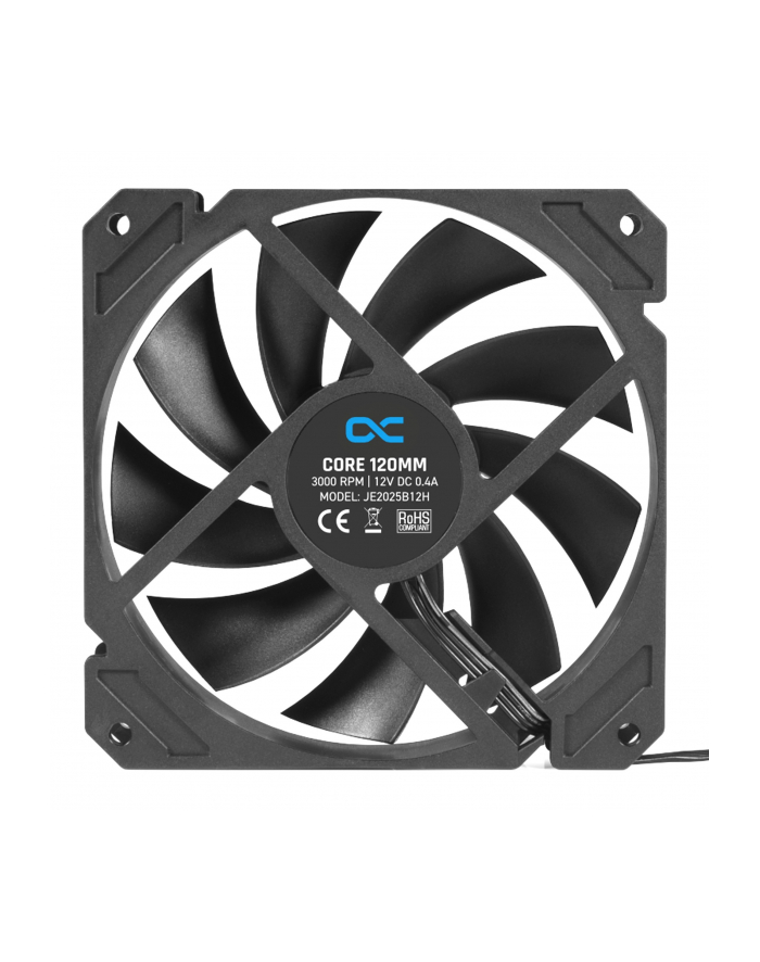 Alphacool Core 120mm fan PWM 3000rpm, case fan (black) główny