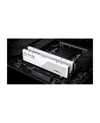 G.Skill DDR5 - 32GB - 6400 - CL - 36 (2x 16 GB) Dual-Kit (BIAŁY, F5-6400J3648F16GX2-RS5W, Ripjaws S5, INTEL XMP)