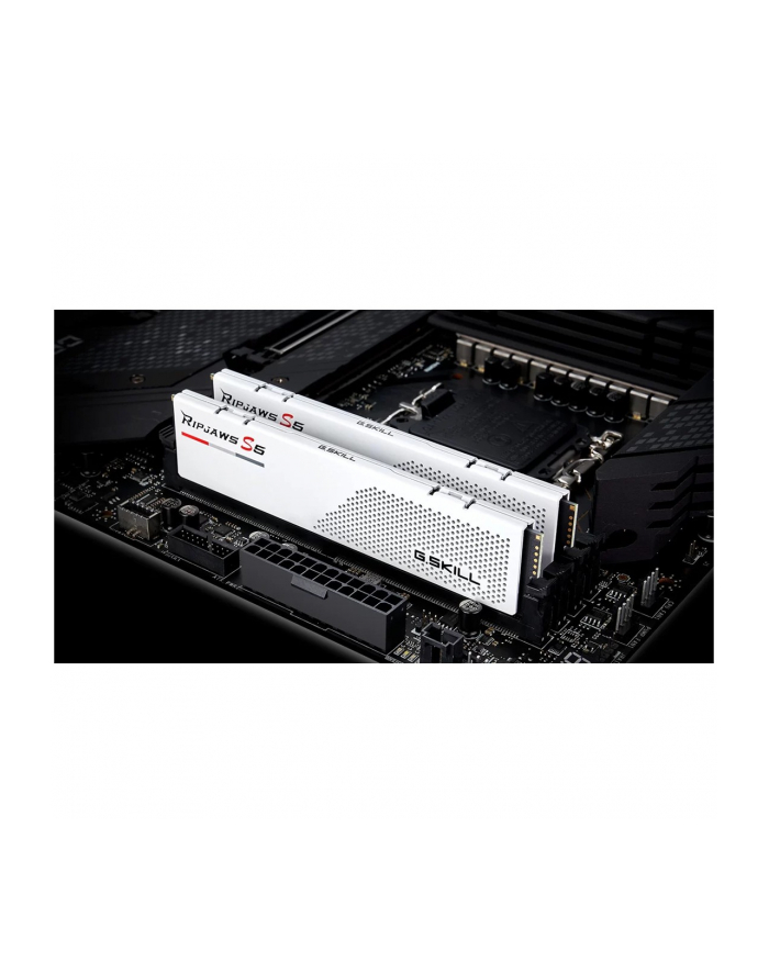 G.Skill DDR5 - 32GB - 6400 - CL - 36 (2x 16 GB) Dual-Kit (BIAŁY, F5-6400J3648F16GX2-RS5W, Ripjaws S5, INTEL XMP) główny