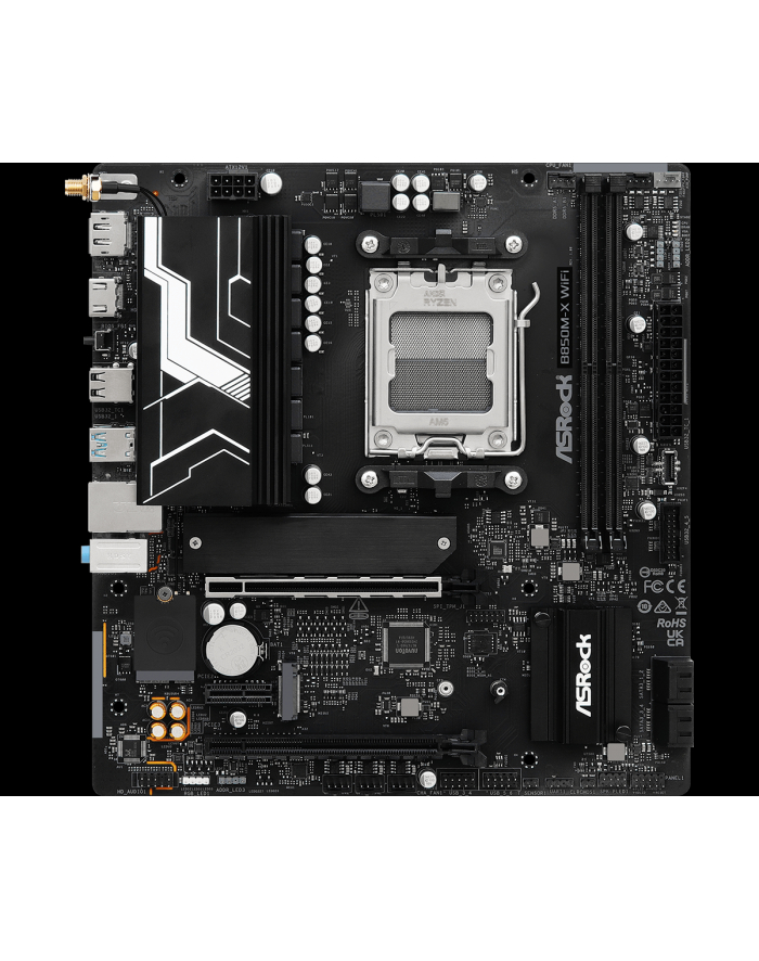 asrock *B850M-X WIFI AM5 4DDR5 mATX główny